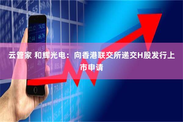 云管家 和辉光电：向香港联交所递交H股发行上市申请