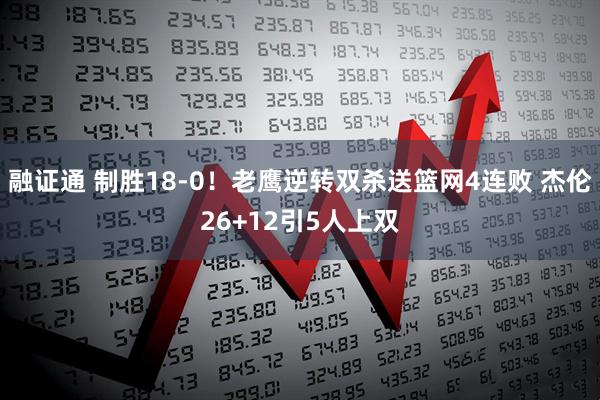 融证通 制胜18-0!老鹰逆转双杀送篮网4连败 杰伦26+12引5人上双